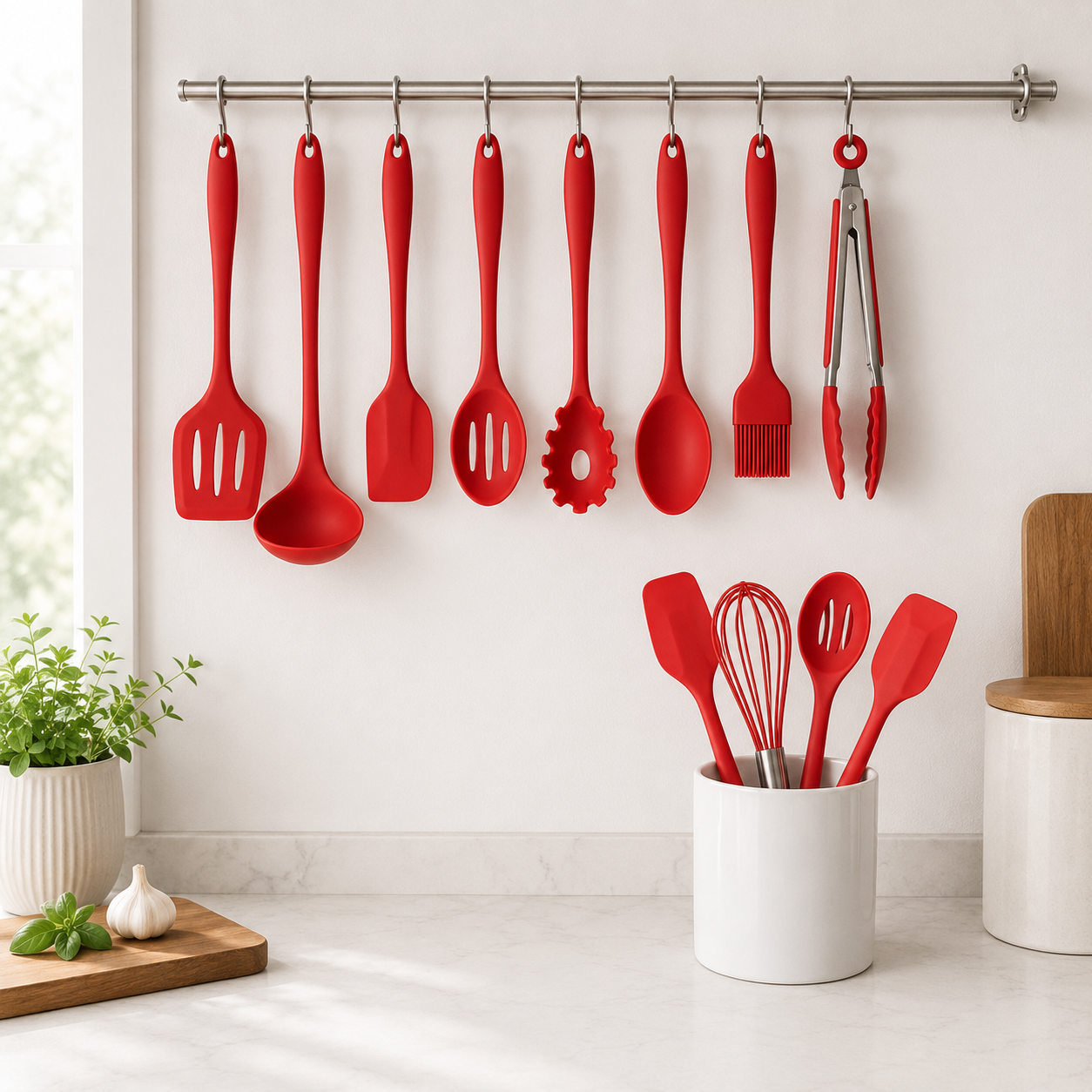 Silicone Kitchen Utensil Set
