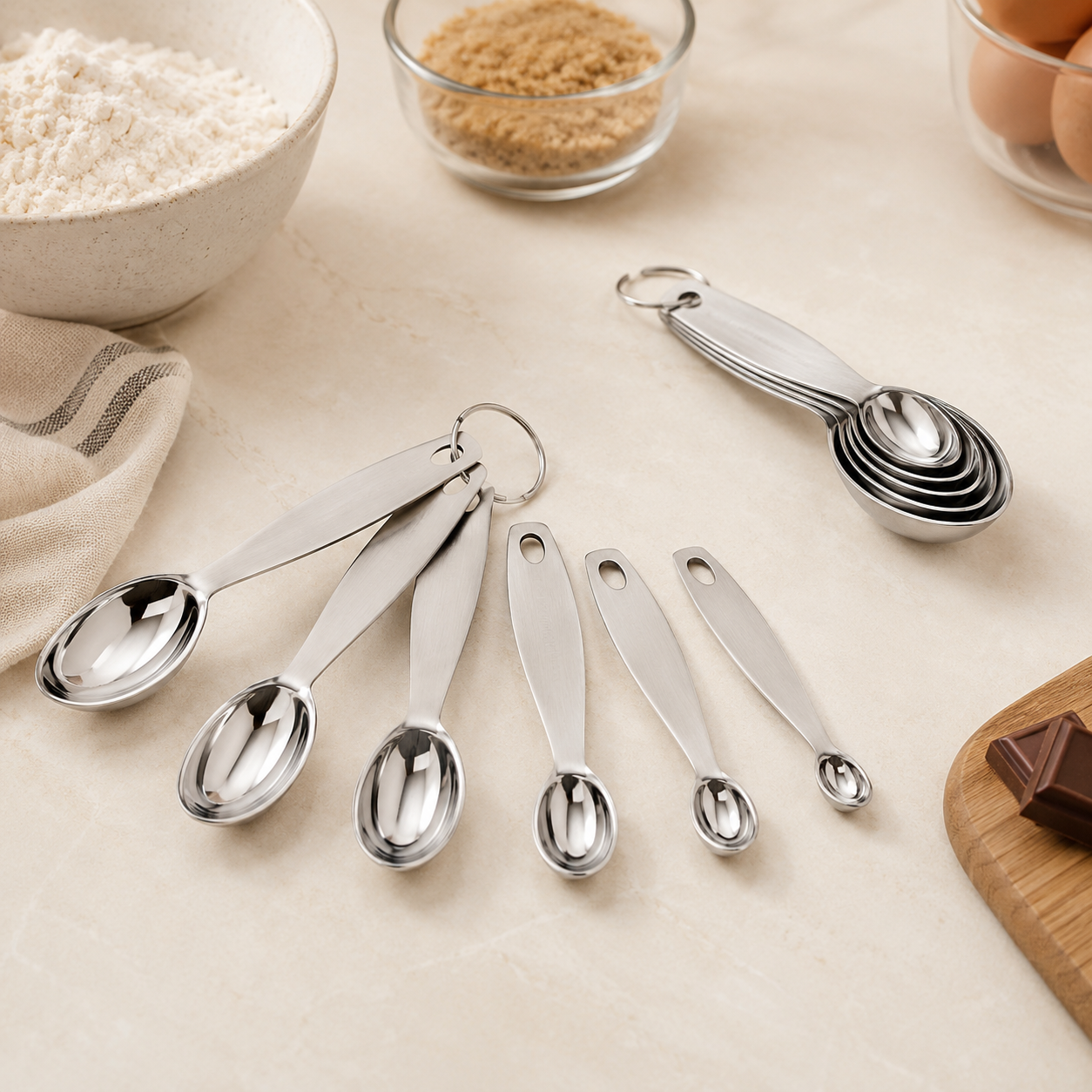 Cuisipro Oval Measuring Spoon Set