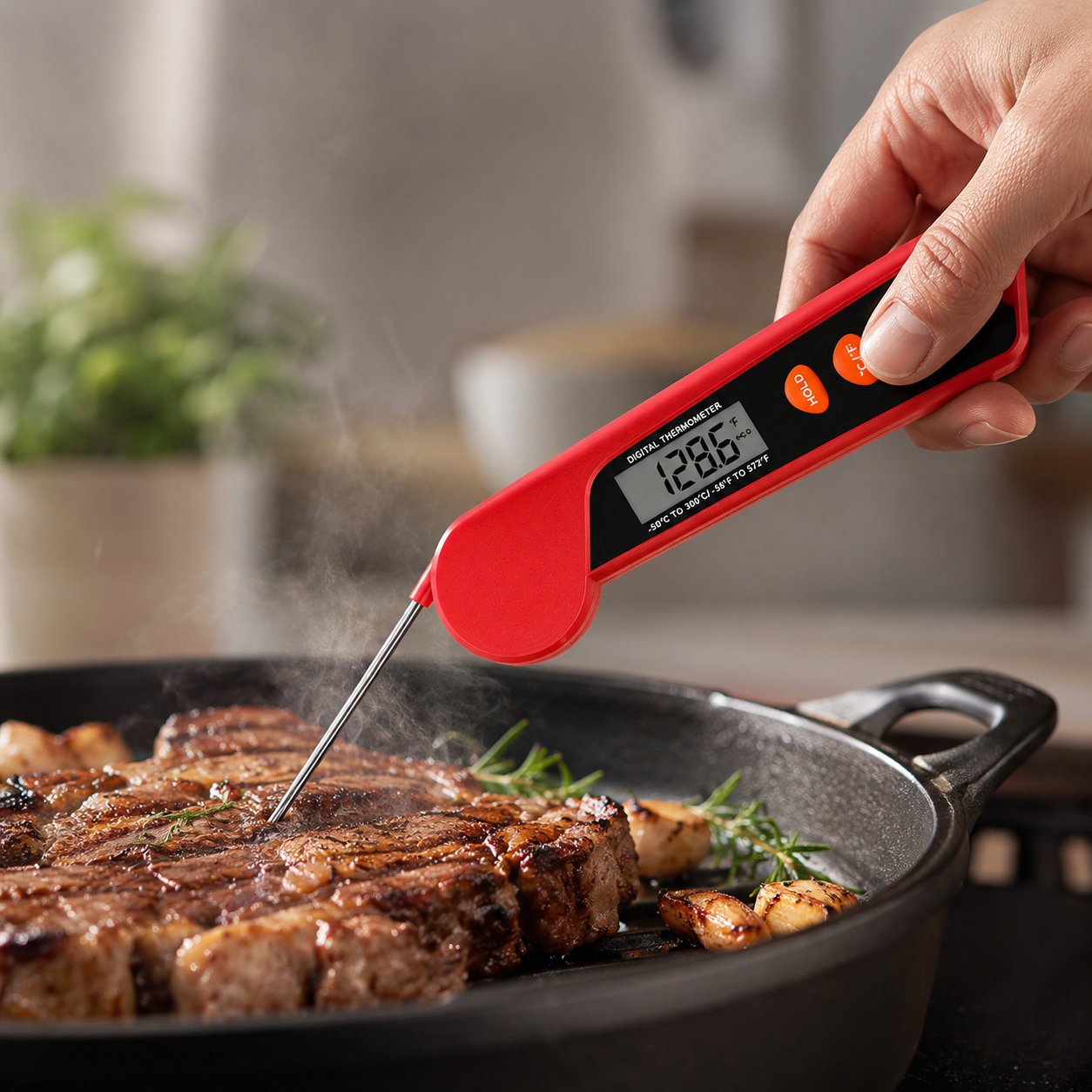 Digital Instant Read Meat Thermometer