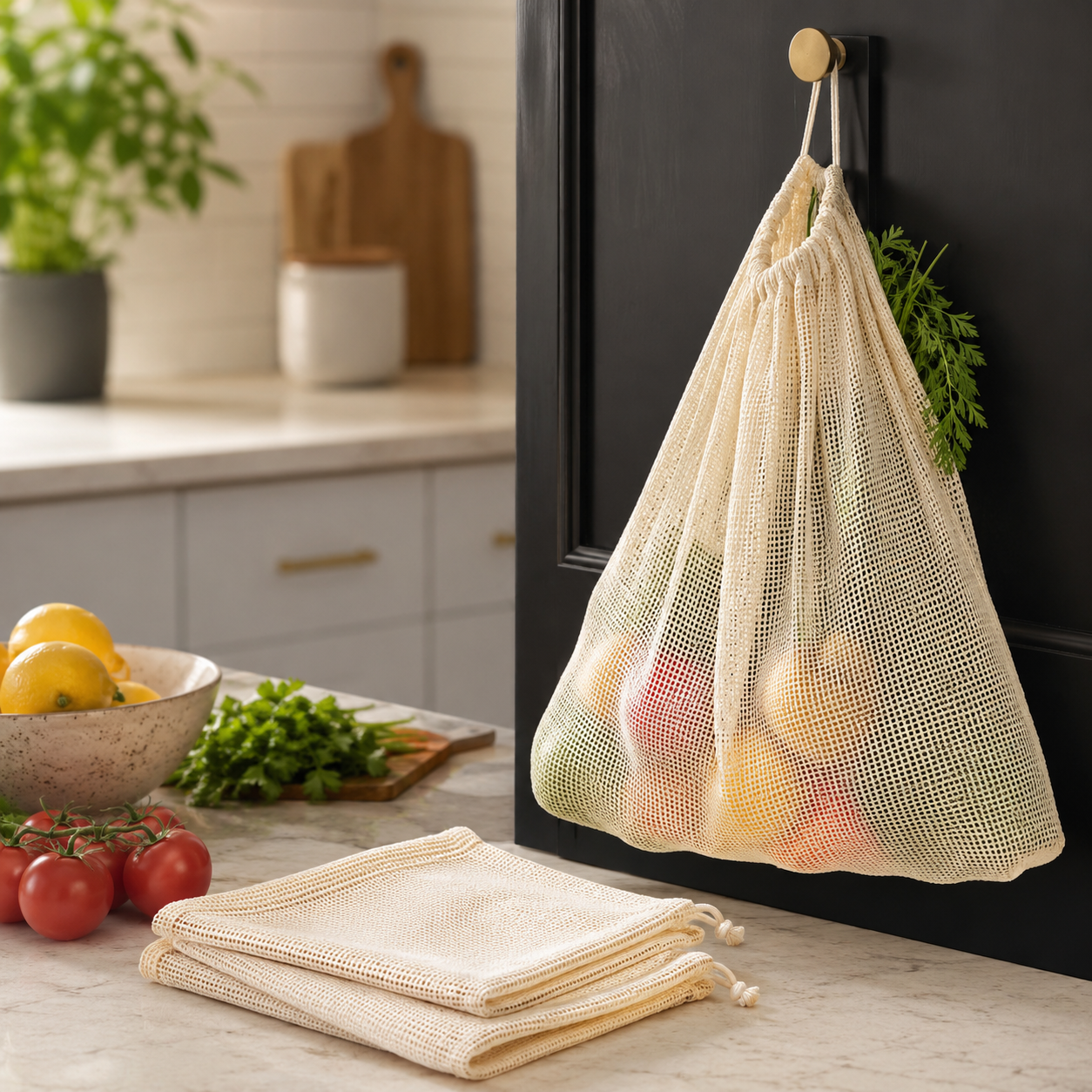Reusable Mesh Produce Bag Set
