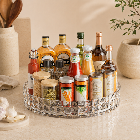Rotating Spice Rack Organizer