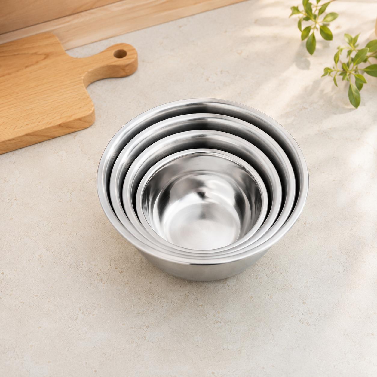 SOGA Stainless Steel Mixing Bowl Set