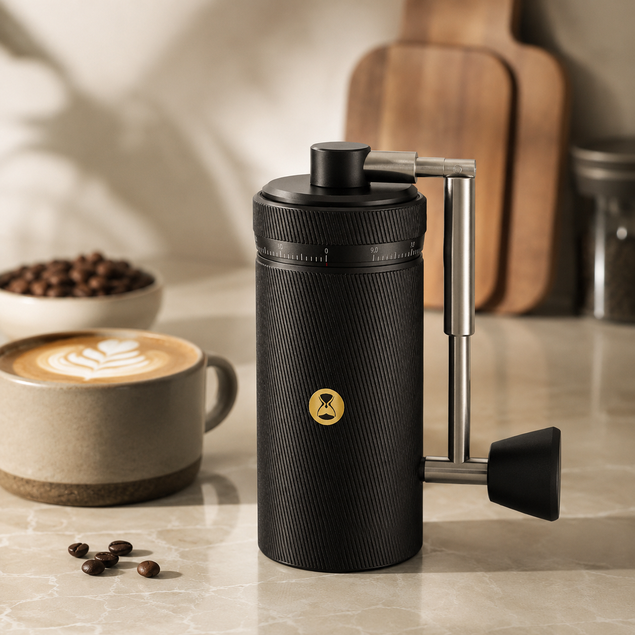 StepUP Chestnut S3 Manual Coffee Grinder