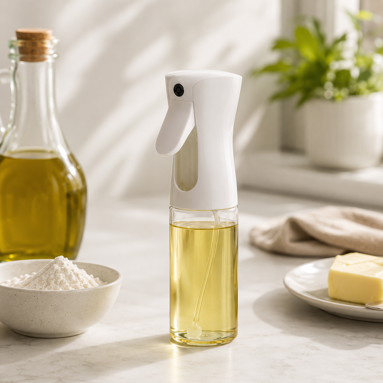 NNEOBA Oil Spray Bottle