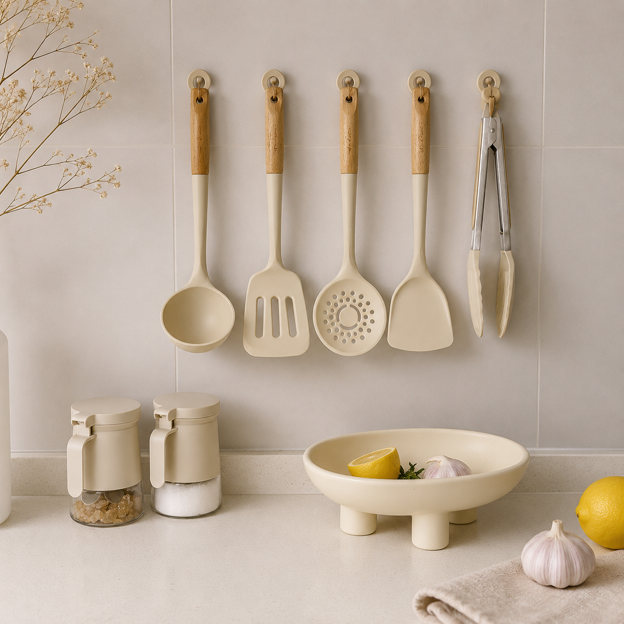 Silicone Kitchen Utensils Set