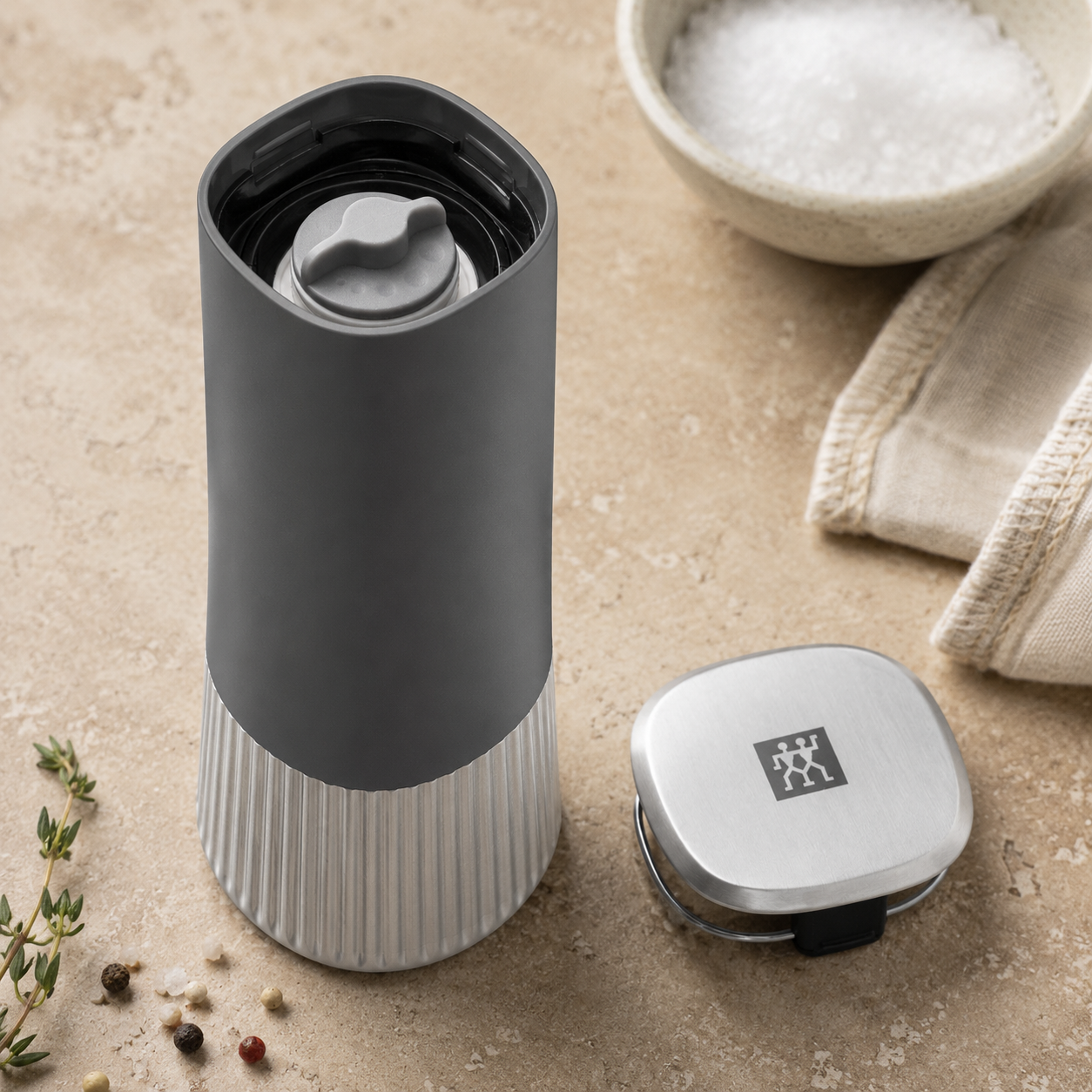 ZWILLING Spice Mill, Grey