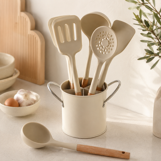 Silicone Kitchen Utensils Set